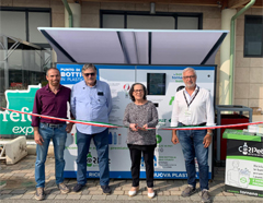 Limpegno green di Etruria Retail continua con un nuovo ecocompattatore a Capalbio Scalo