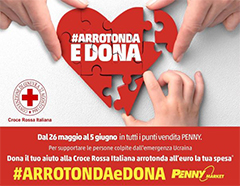 penny italia arrotonda e dona alla crocerossa